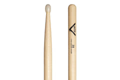 Vater 2B trommestikker, hickory, nylonspids