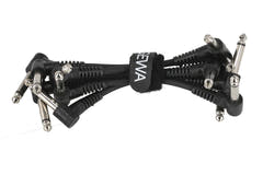 GEWA Basic Line patchkabel 0,1 m, vinklet mono-jack, 6 stk.