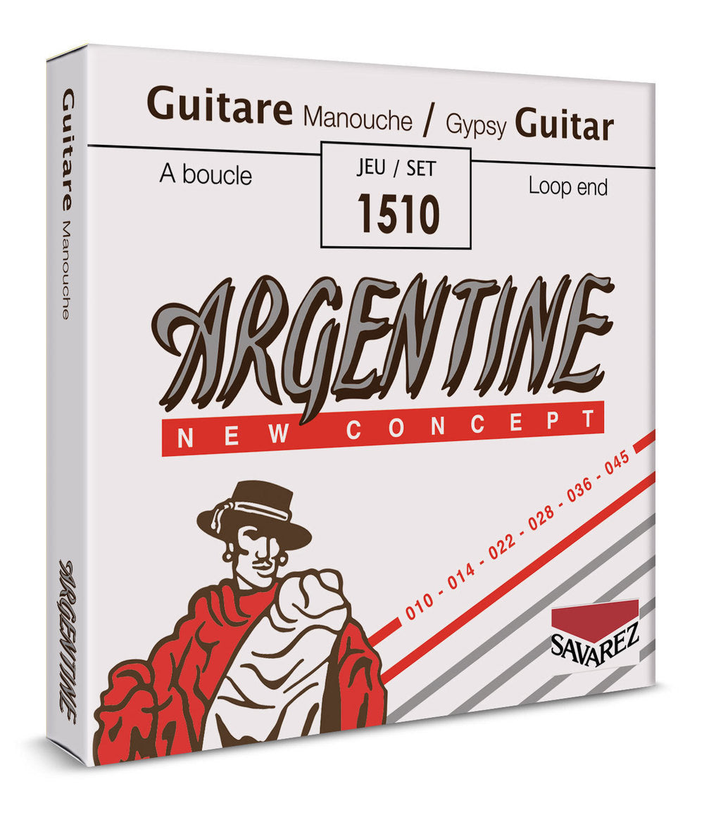 Savarez 1014 Argentine D4-streng til gypsy jazz-guitar, løkke