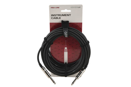 GEWA Pro Line instrumentkabel 9 m, lige jackstik