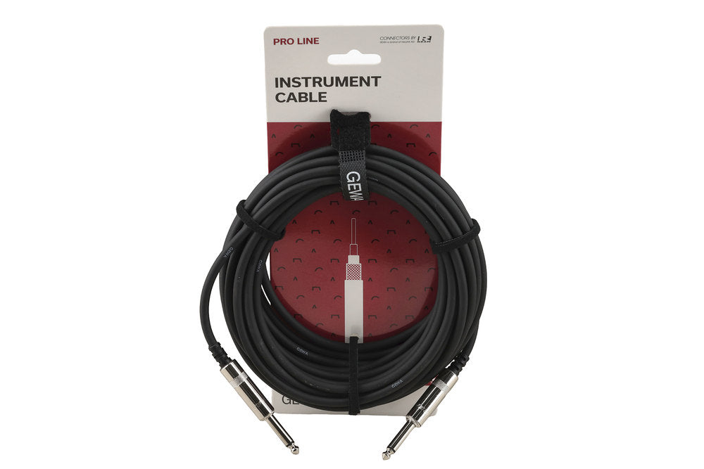 GEWA Pro Line instrumentkabel 9 m, lige jackstik
