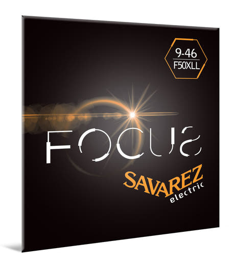 Savarez F50XLL Focus elguitarstrenge, mixed .009 til .046