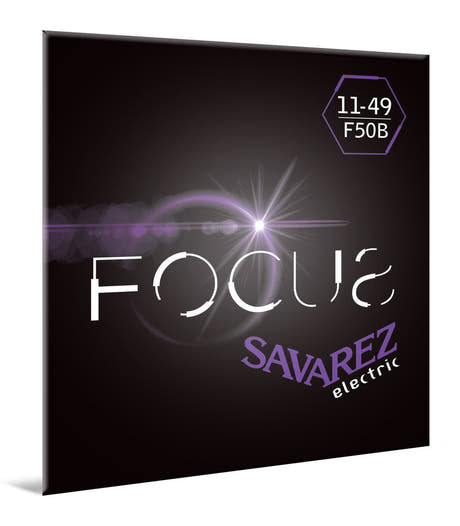 Savarez F50B Focus elguitarstrenge, blues .011 til .049