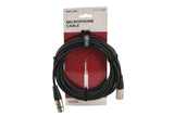 GEWA Pro Line mikrofonkabel 6 m, XLR-hun til XLR-han