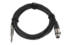 GEWA Pro Line mikrofonkabel 3 m, XLR-hun til mono-jack