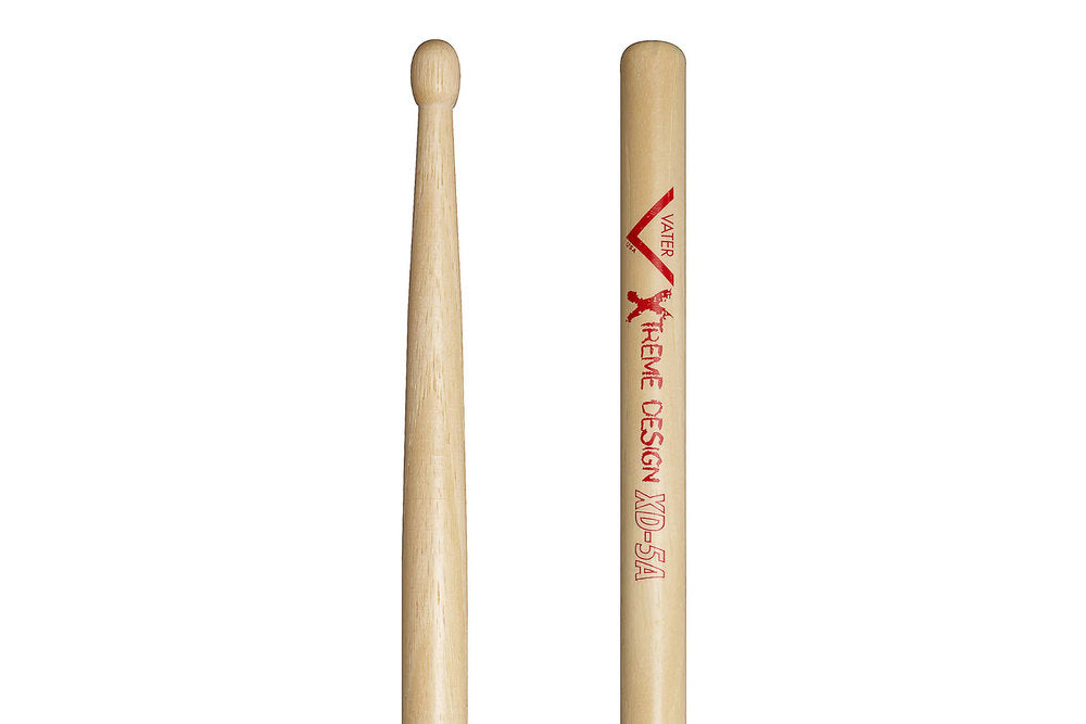 Vater Xtreme Design 5A trommestikker, hickory, træspids