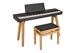 GEWA stativ til Portable Piano PP-2 og PP-3, træben i mat sort