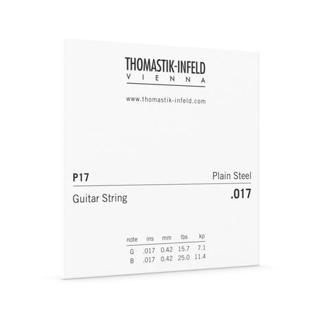 Thomastik-Infeld P17 elguitarstreng .017, blank messingbelagt stål