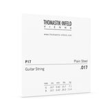 Thomastik-Infeld P17 elguitarstreng .017, blank messingbelagt stål