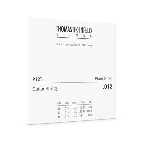 Thomastik-Infeld P12T Infeld Bronze-streng E .012, fortinnet stål