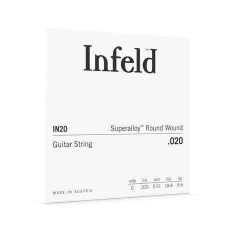 Thomastik-Infeld Superalloy elguitarstreng .011, blank stål (IP11)