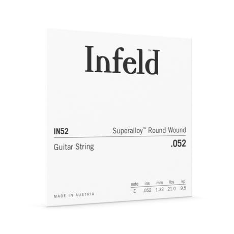Thomastik-Infeld Superalloy elguitarstreng .052w, roundwound (IN52)