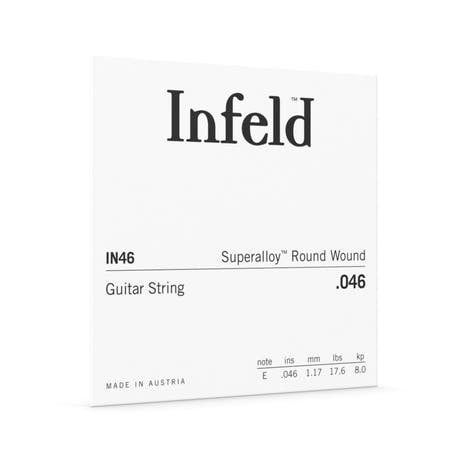 Thomastik-Infeld Superalloy elguitarstreng .046w, roundwound (IN46)