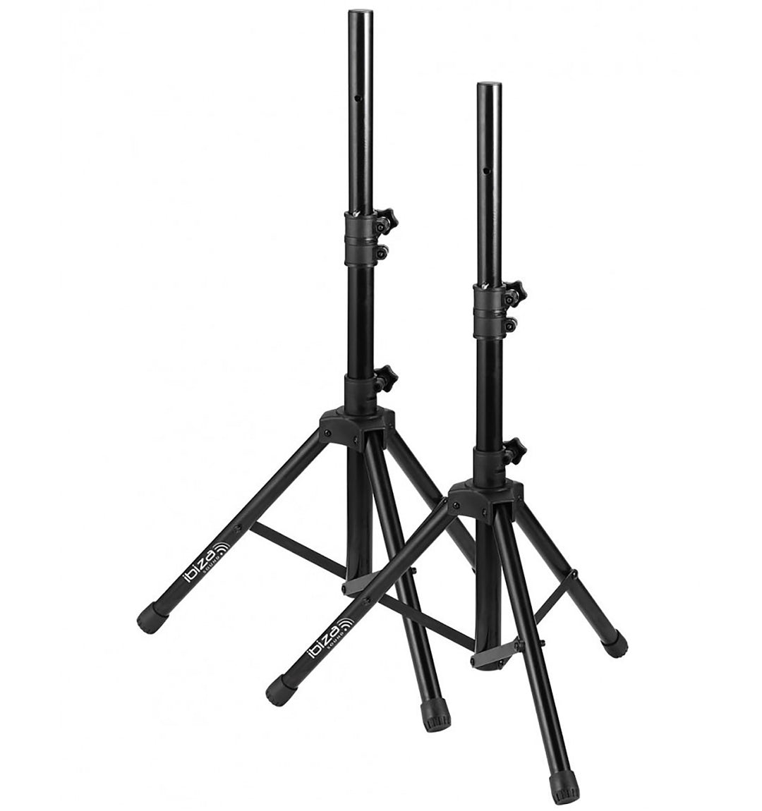 Ibiza - Højttalerstativer med taske Bundle (30kg, 1,20m)