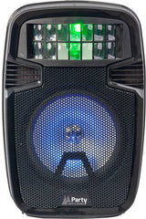 LED-Belyst Aktiv Festhøjttaler m. Bluetooth