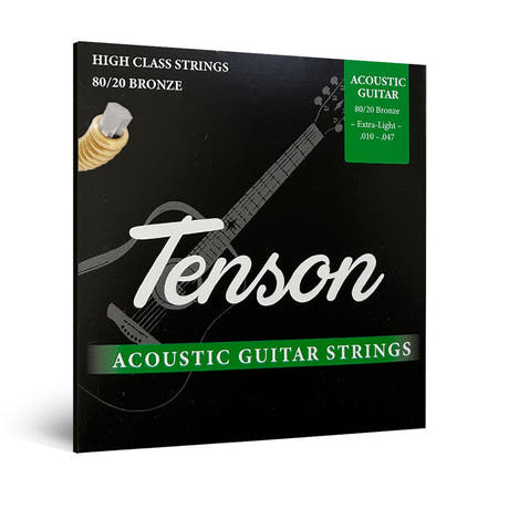 Tenson Bronze 80/20 westernstrenge .010-.047, Extra Light