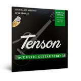 Tenson Bronze 80/20 westernstrenge .010-.047, Extra Light