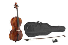 GEWA Sonata Europa Deluxe cello 4/4, sat op, massarandubabue, taske