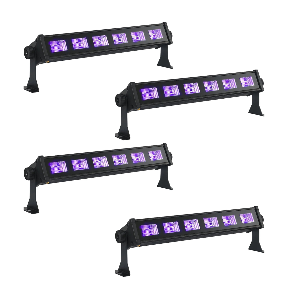 MARCONI ARIES 6x3UV LED Bar (40cm) 4 Stk. Bundle