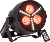Ibiza LED PAR Lampe RGBW m. Strobe (15W)