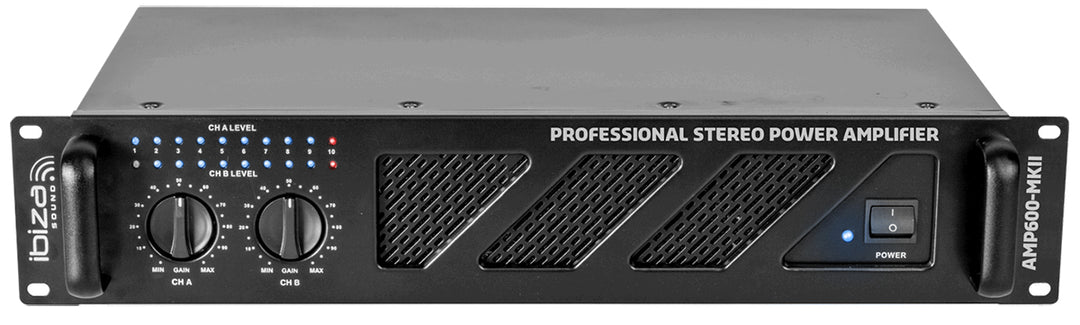 Ibiza AMP600-MKII - Effektforstærker (2x480W)
