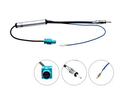 2-DIN kit til Peugeot 207 & 307 m. Baksensor