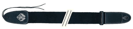 Fire & Stone Nylon Edition guitarrem, vævet, sort, 5 mm ender