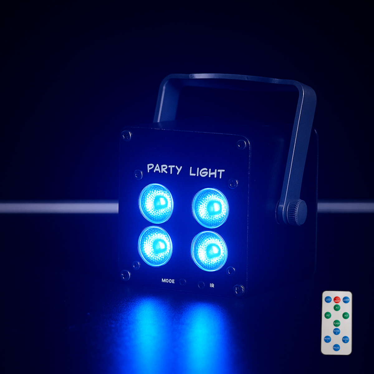 Light4Me 4x3W Batteri Spot