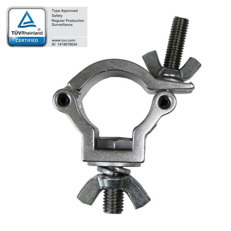 Clamp, sølv (32-35mm 75kg)