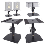 Monitor Stands (2 stk.) Justerbare stativer til studie monitors
