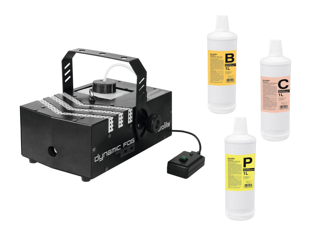 EUROLITE Set Dynamic Fog 700 + Fluids