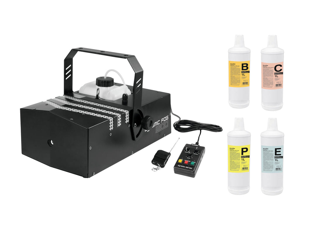 EUROLITE Set Dynamic Fog 1200 + Fluids