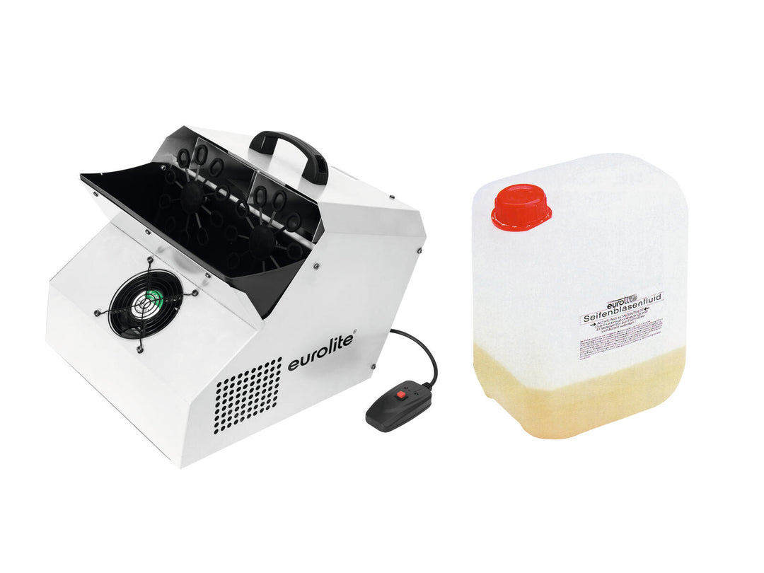 EUROLITE Set SD-201 DMX Bubble Machine + Bubble Concentrate for 5l