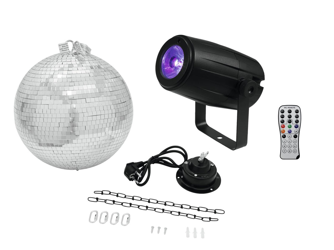 Eurolite Diskokugle Sæt (30 cm)