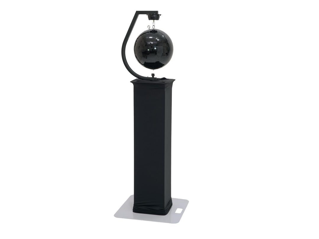 EUROLITE Set Mirror ball 30cm black with stage stand variable + Cover black