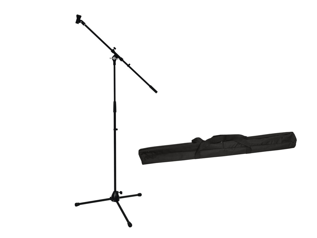 OMNITRONIC Set Microphone Tripod with Boom PRO bk + Bag