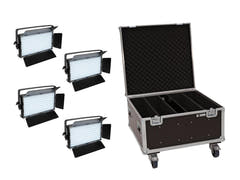 EUROLITE Set 4x LED PLL-480 CW/WW Panel + Case