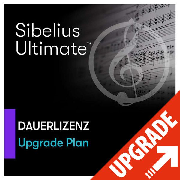 Sibelius Artist Upgrade Plan for Perpetual License