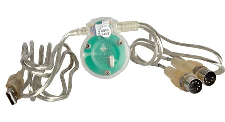 iCon MidiPort MIDI-interface, 1 ind og 1 ud