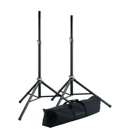 K&M - Højttalerstativer med taske Bundle (40kg, 1,9m)