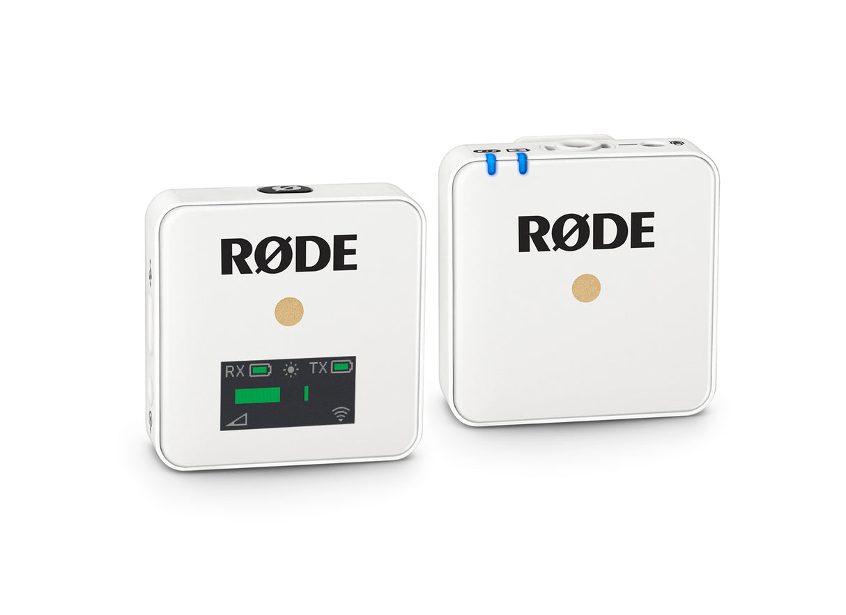RØDE Wireless GO Knaphuls Mikrofon (Hvid)