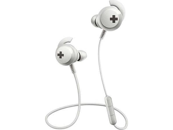 Philips SHB4305W Bluetooth Sportsøretelefoner (Hvid)
