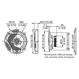 JVC CS-DR522 højttalersæt 13cm 2-vejs 260w peak