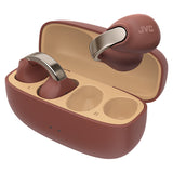 JVC Nearphones HA-NP1T Open Ear Headphones Rød