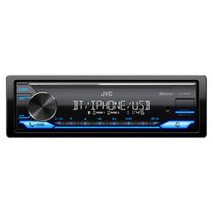 JVC KD-X382BT Bilradio med RDS tuner og Bluetooth 100mm