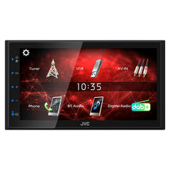 JVC KW-M27DBT 2-DIN bilradio med DAB+