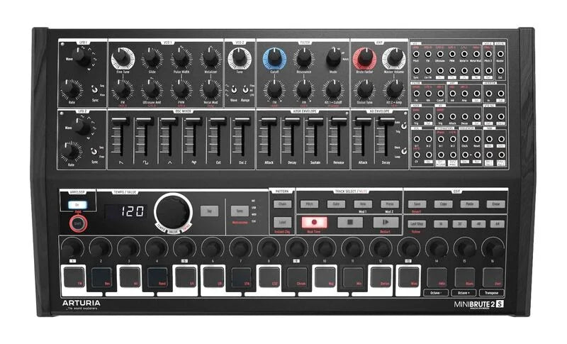 Artruia Minibrute-2S Analog Synthesizer (Sort)