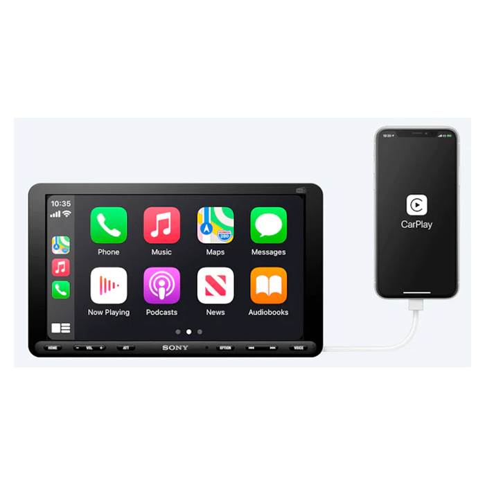 SONY XAV-AX8150 Apple Carplay, Android og Bluetooth