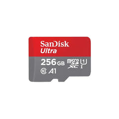 SanDisk Ultra SD kort inkl. adapter 256GB
