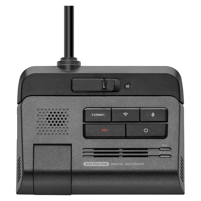 Alpine DVR-F790 dashcam m. wi-fi, GPS og dock